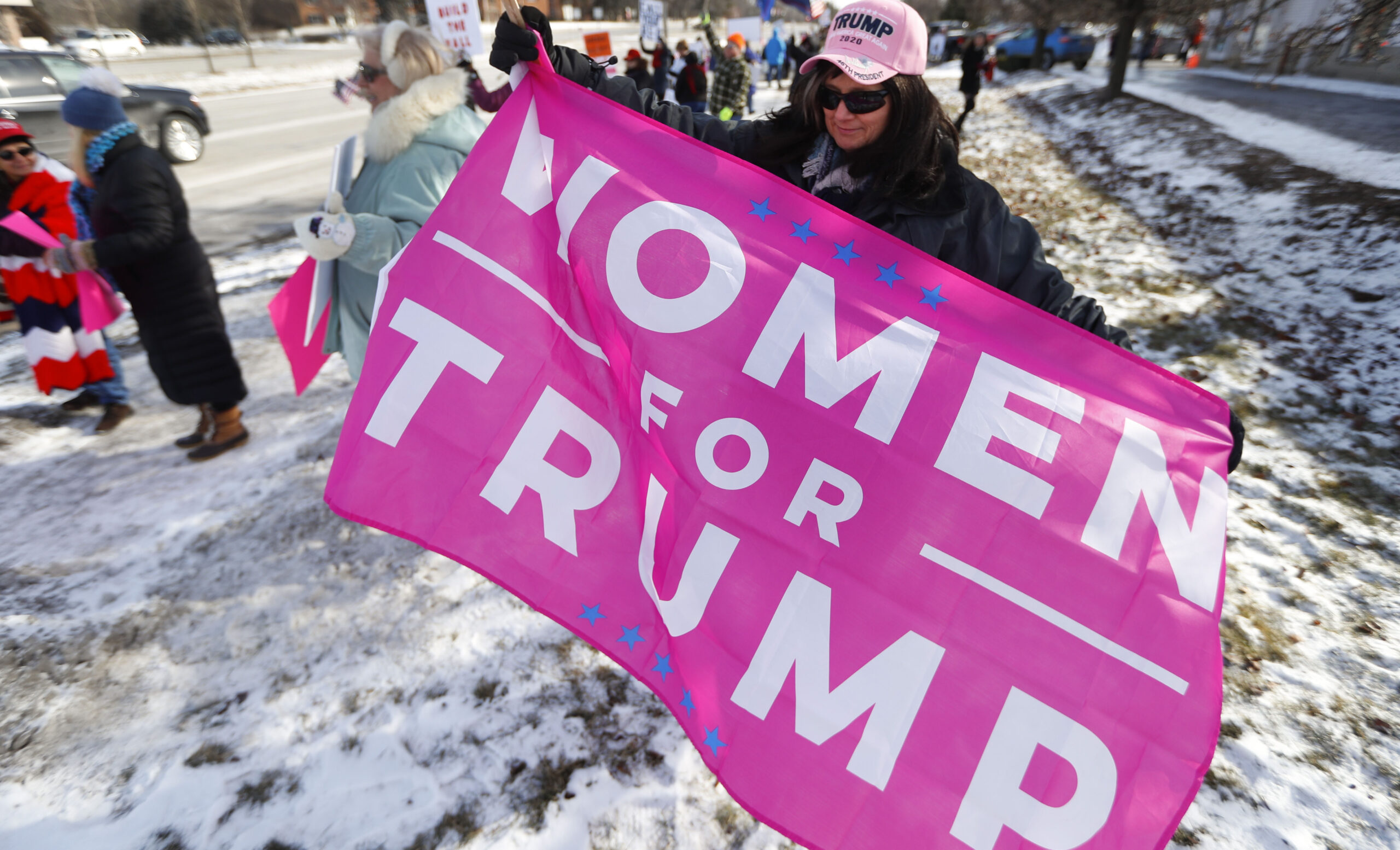 Trump shows strength with women as 4,600 join 2020 ‘victory’ team