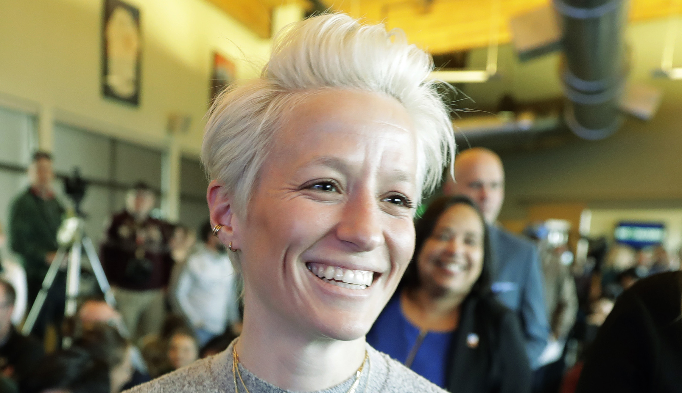 Soccer star Megan Rapinoe accepts invitation to hang with AOC instead of Trump