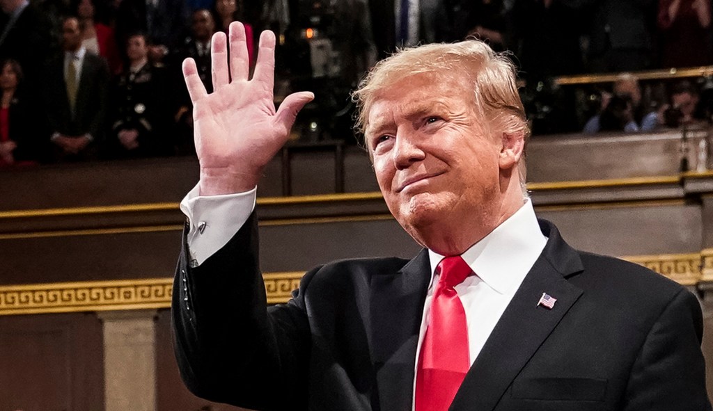 A surprise virtual visit from the president
