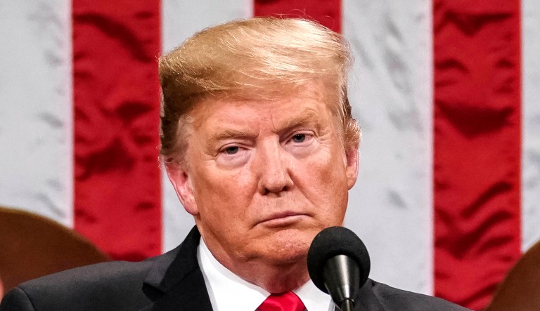 President Trump gives his State of the Union address to a joint session of Congress.