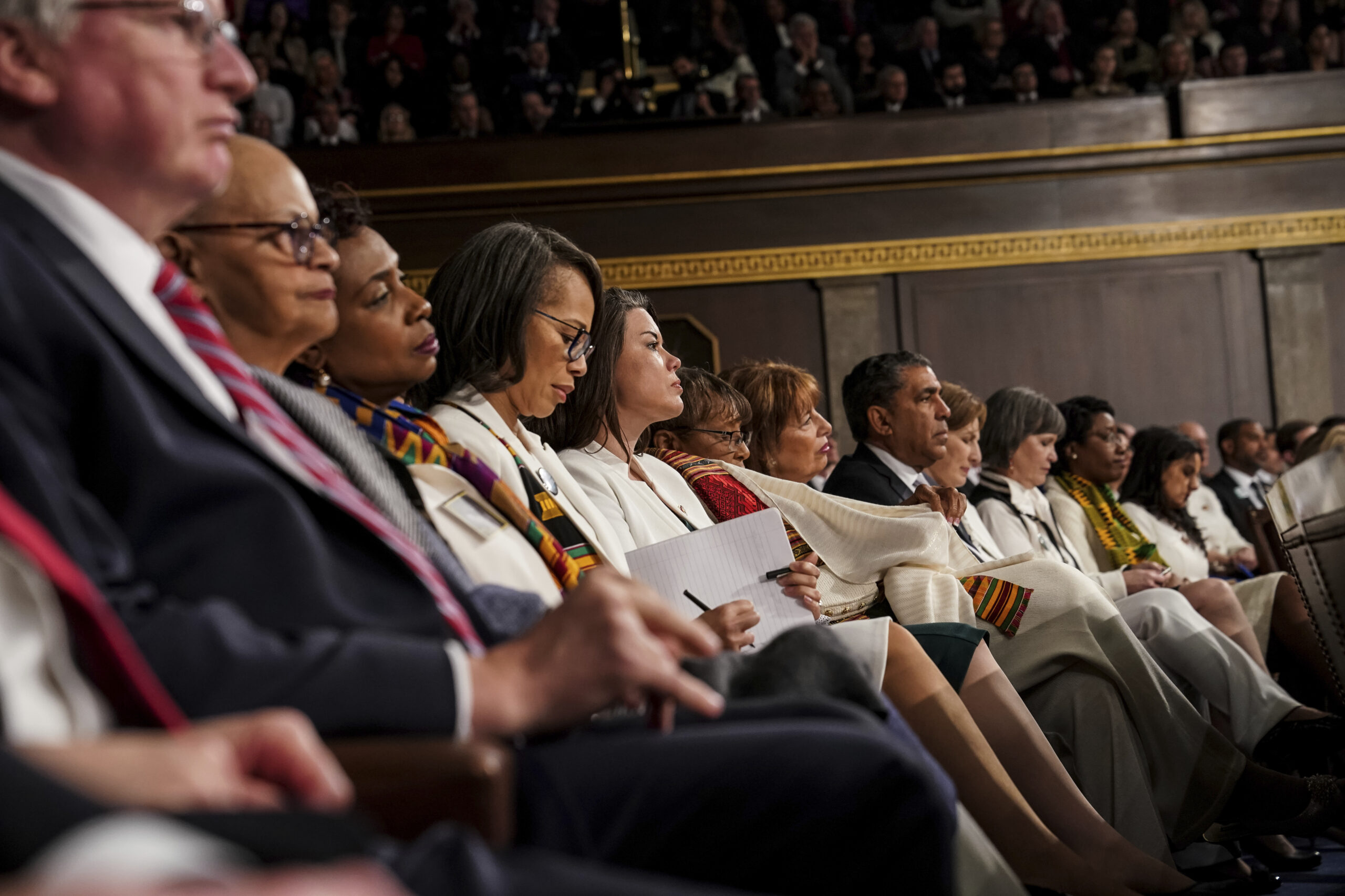 Democrats sit still after Trump calls for criminalization of late-term abortion
