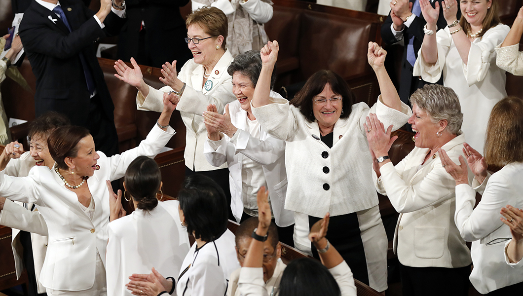More women were elected to Congress than ever before on Tuesday