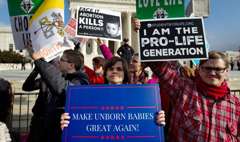 Pro-lifers should praise Trump’s record, not his character