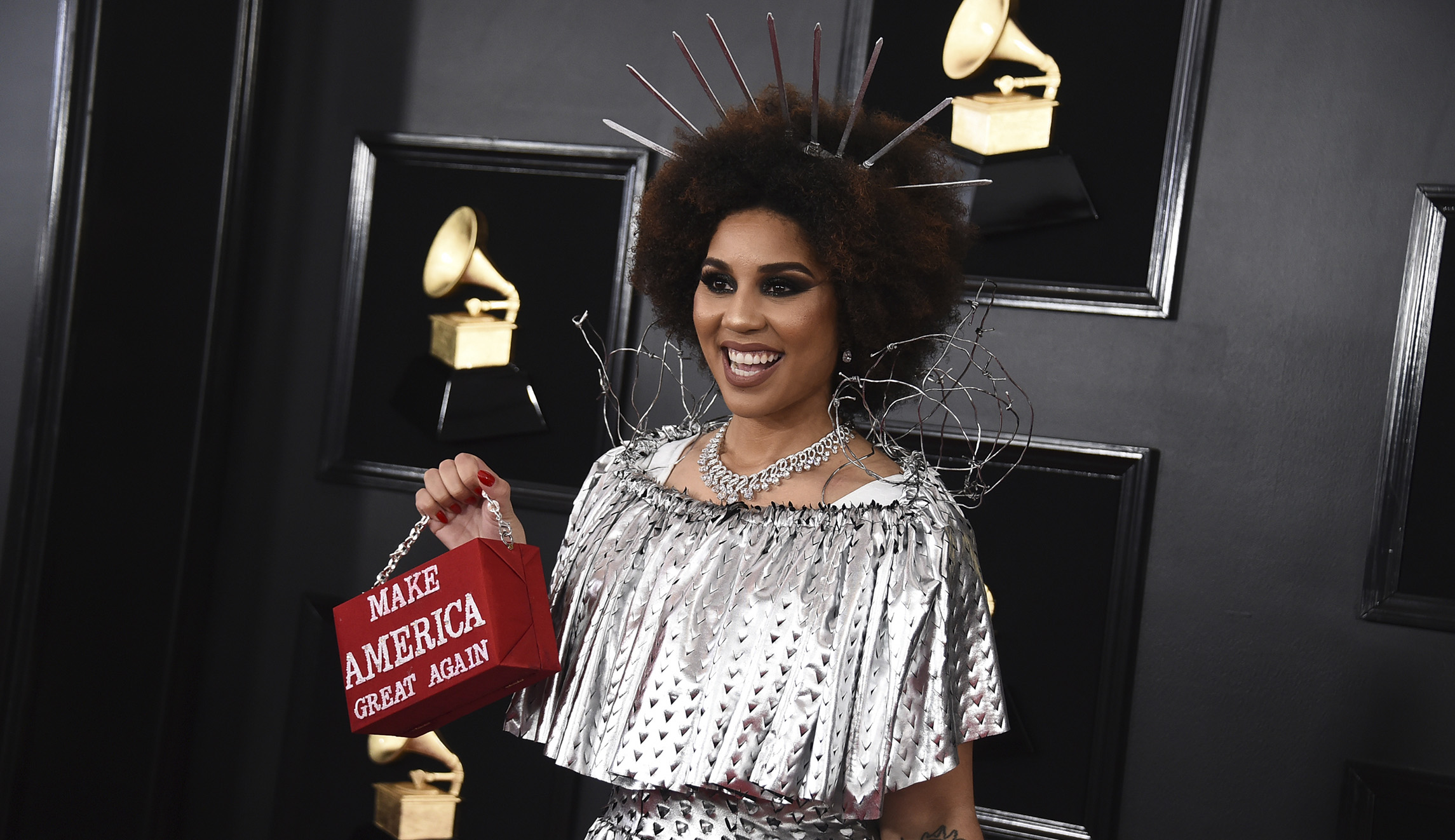 Joy Villa dishes on her ‘secret’ fans at the Grammys