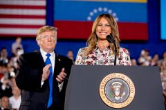 Melania Trump says she appreciates freedom after living in socialist country