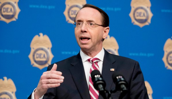 Watchdog sues DOJ for any secret recordings Rod Rosenstein made in the White House