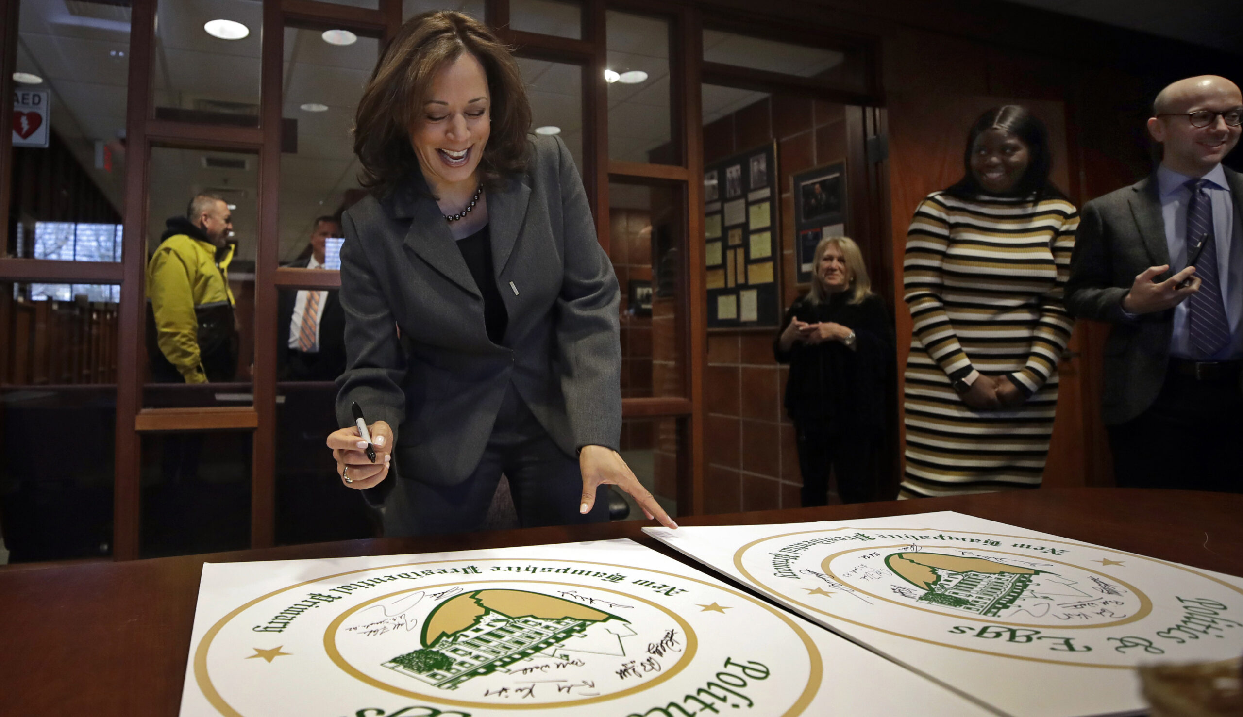 Kamala Harris tells business leaders: Success shouldn’t be vilified