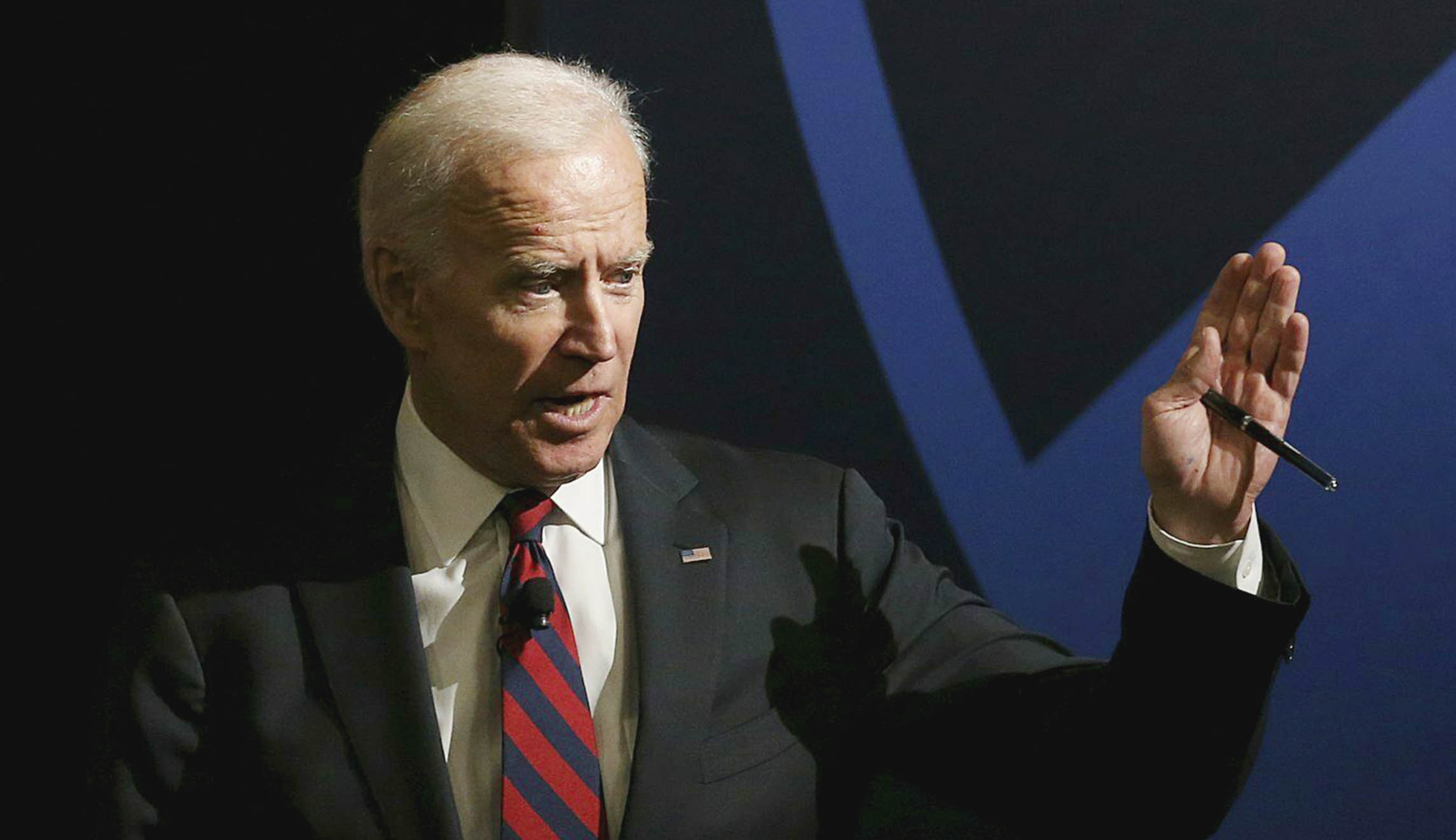 ‘Don’t be surprised,’ Biden tells audience when asked about potential presidential run