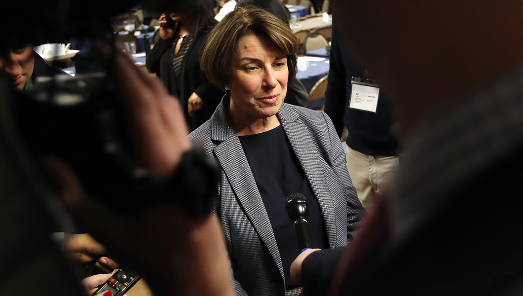 Klobuchar changes family leave policy after critical report