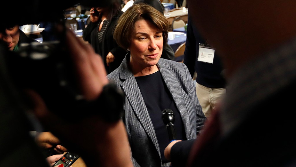 Klobuchar changes family leave policy after critical report