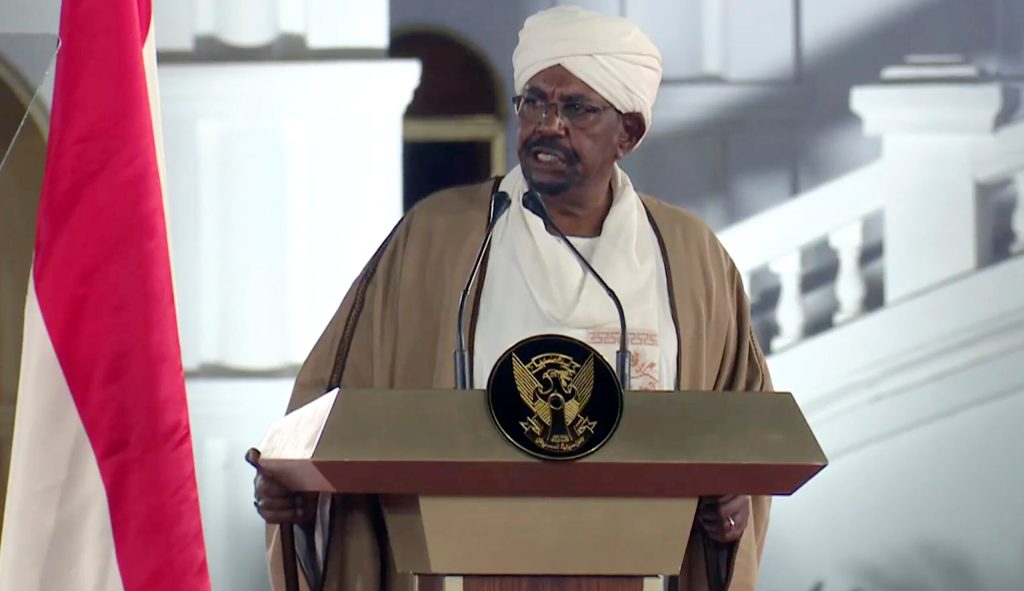 Sudan president ousted in military coup