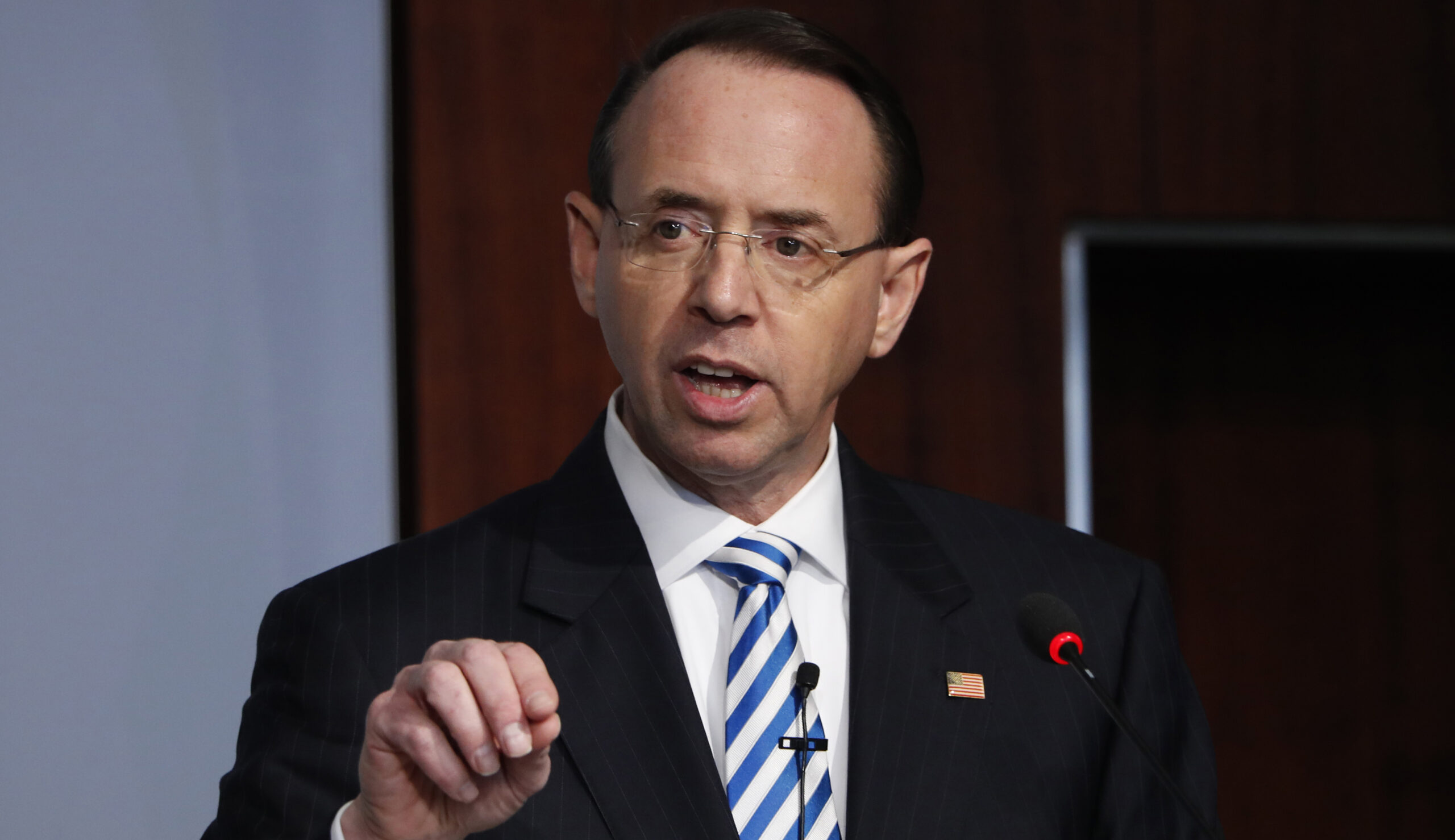 For some reason, Rod Rosenstein is still deputy attorney general