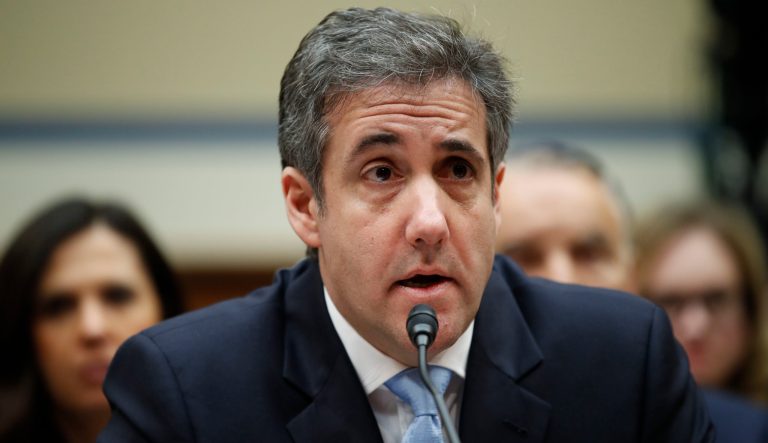 Michael Cohen, President Donald Trump's former personal lawyer, testifies before the House Oversight and Reform Committee on Capitol Hill, Wednesday, Feb. 27, 2019, in Washington. 