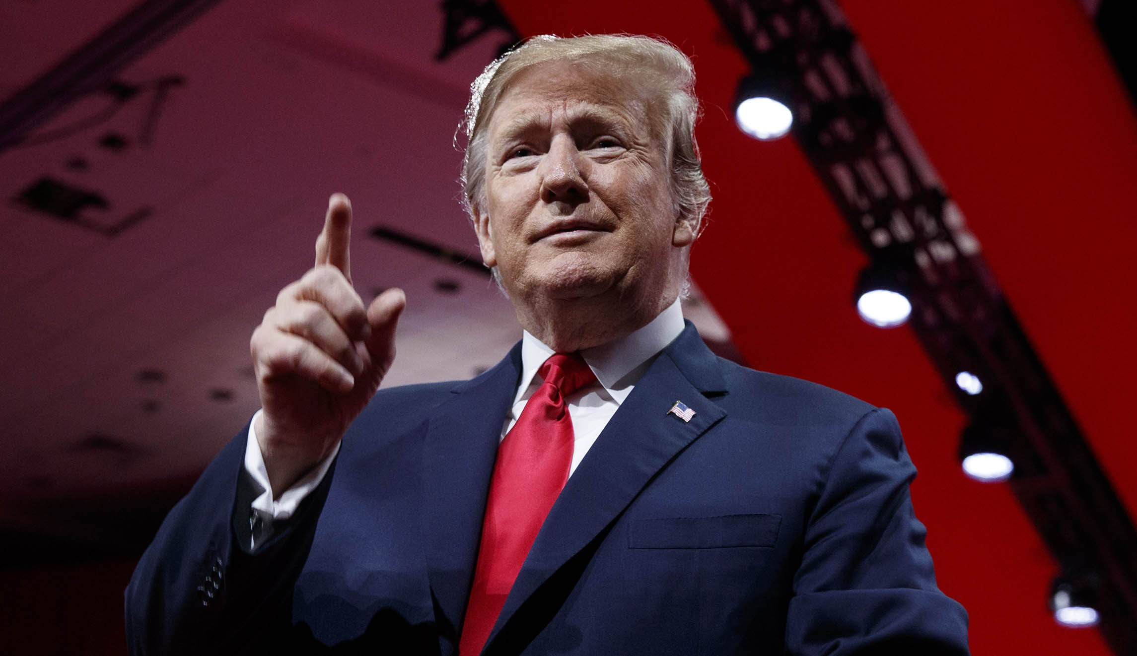 Trump: Democratic presidential candidate will be Biden or Sanders