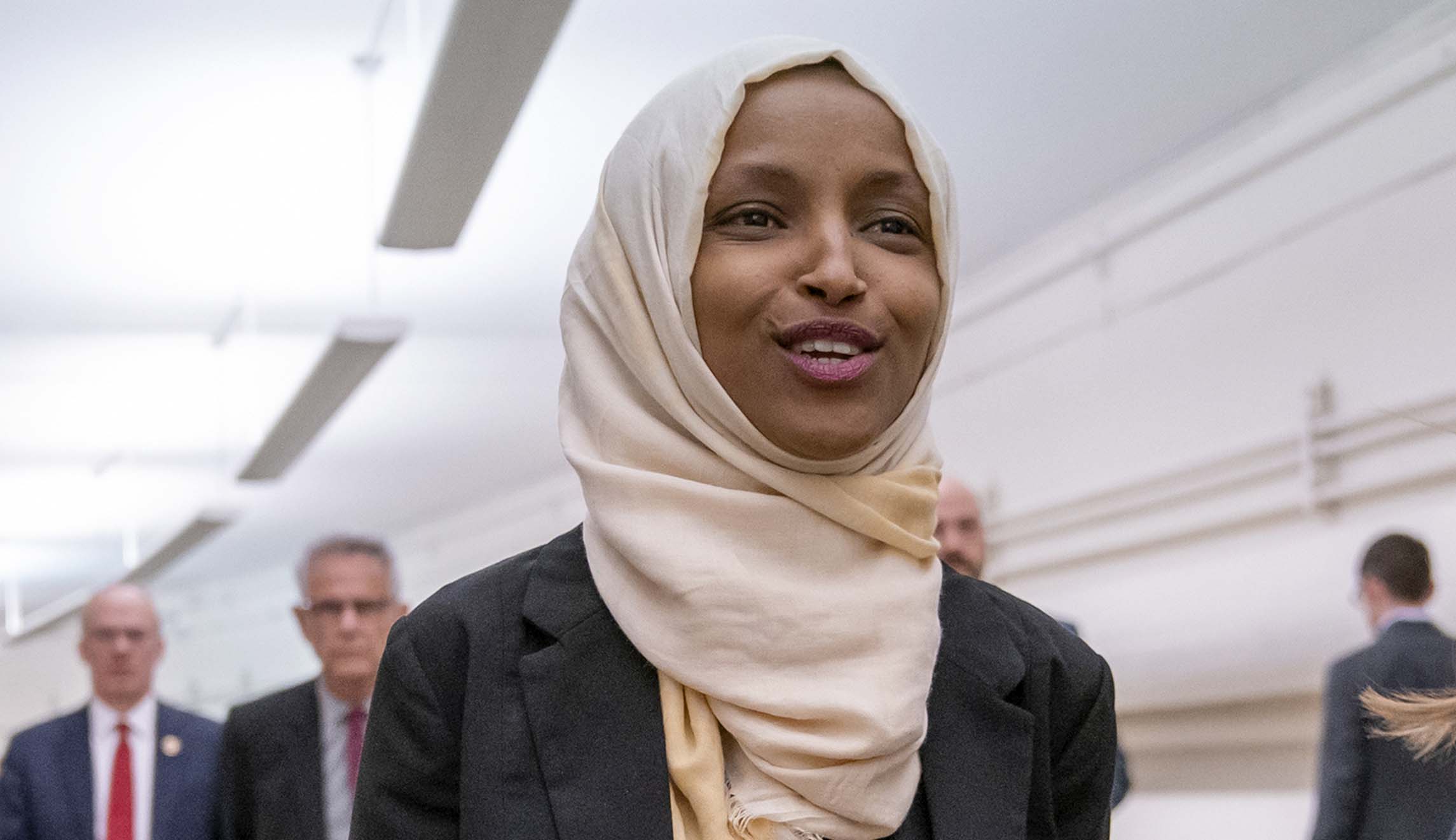 We’re supposed to take Ilhan Omar seriously, but not critically?
