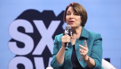Klobuchar slams corporate goliaths but takes their money anyway