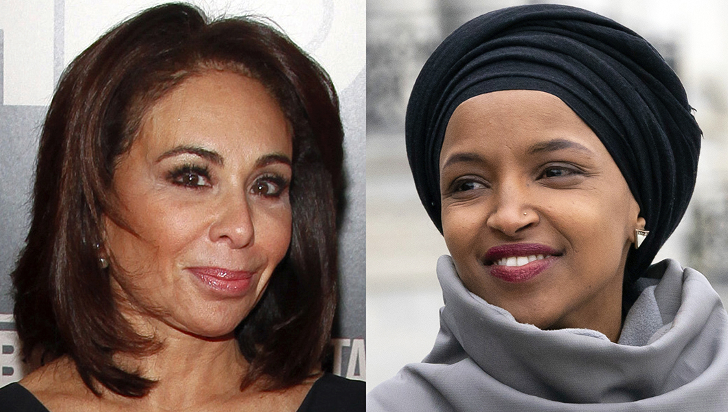 Ilhan Omar thanks Fox News for condemning Jeanine Pirro
