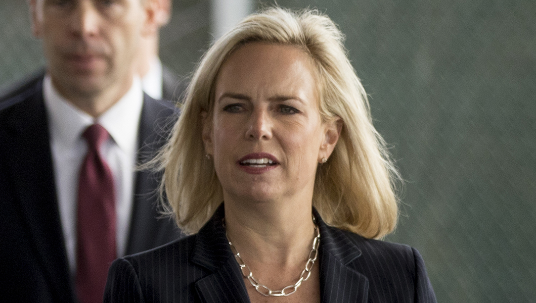 DHS boss Kirstjen Nielsen has ‘fear’ for democracy over Congress efforts to block wall emergency