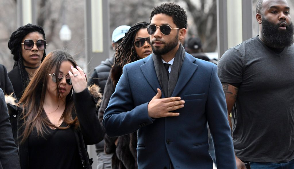 Jussie Smollett pleads not guilty to 16 felony counts