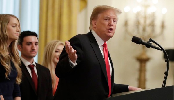 Trump says universities ‘increasingly hostile’ to First Amendment