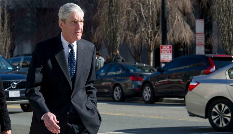 Special Counsel Robert Mueller walks to his car after attending services at St. John's Episcopal Church, across from the White House, in Washington, Sunday, March 24, 2019. Mueller closed his long and contentious Russia investigation with no new charges, ending the probe that has cast a dark shadow over Donald Trump's presidency. 