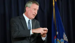 Bill de Blasio once admitted that illegal immigrants are arriving with diseases