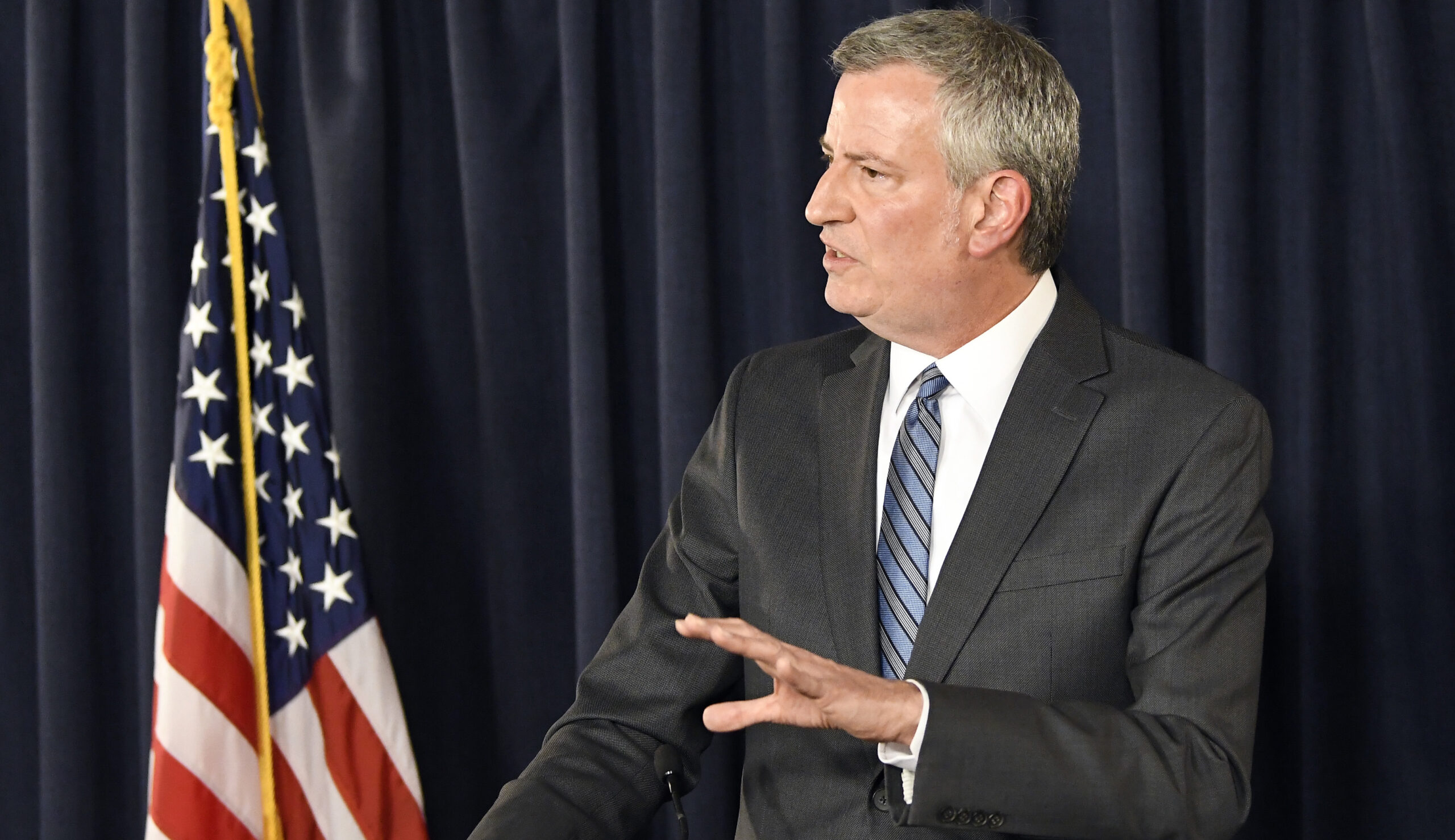 De Blasio’s head of security covered up car crash with the mayor