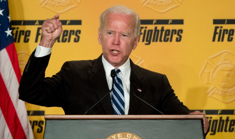 Joe Biden, tough guy