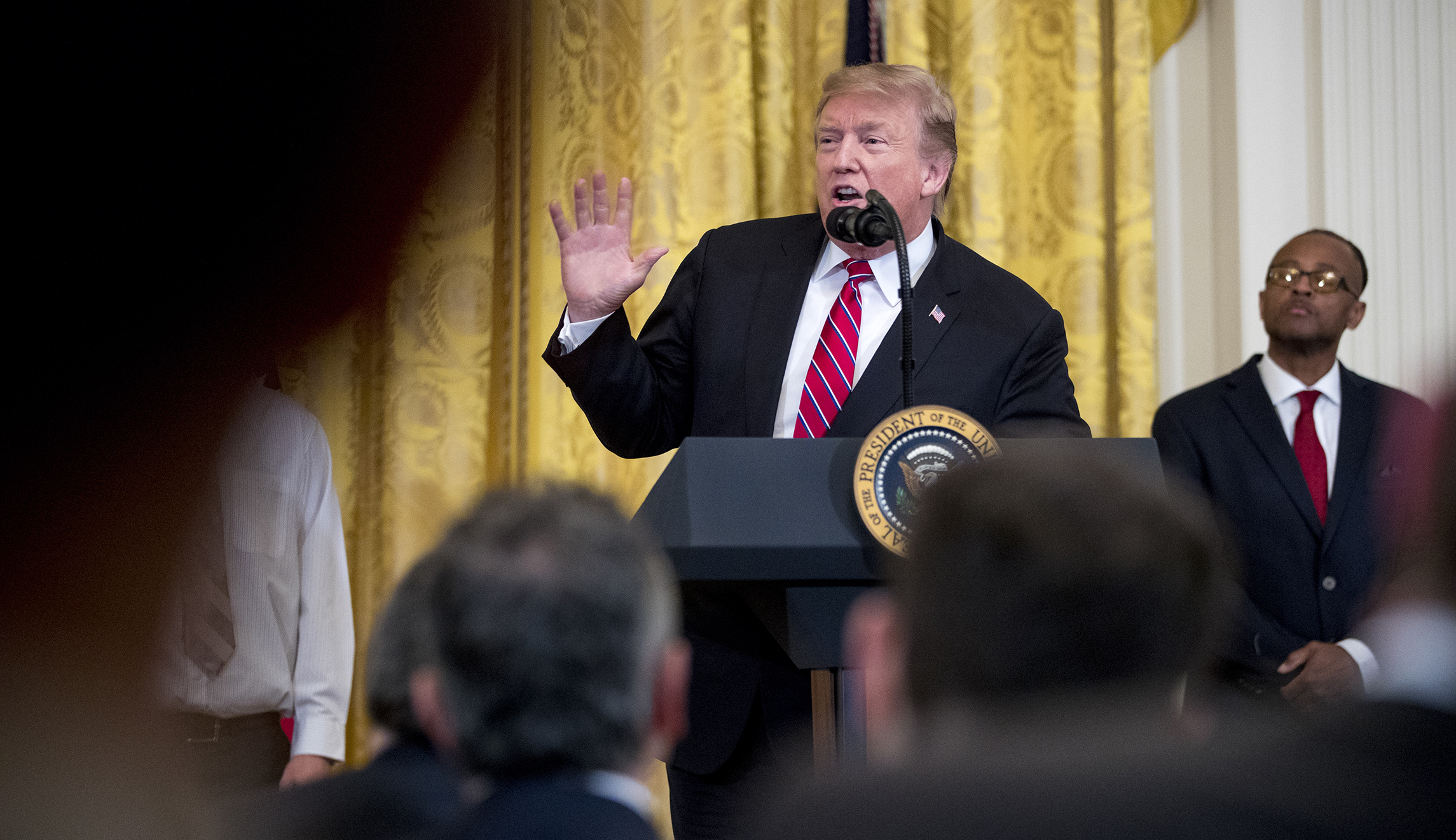 Trump says biased reporters ignoring his criminal justice reform efforts