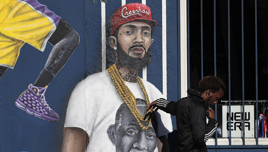 Eric Holder charged with murdering rapper Nipsey Hussle in LA shooting