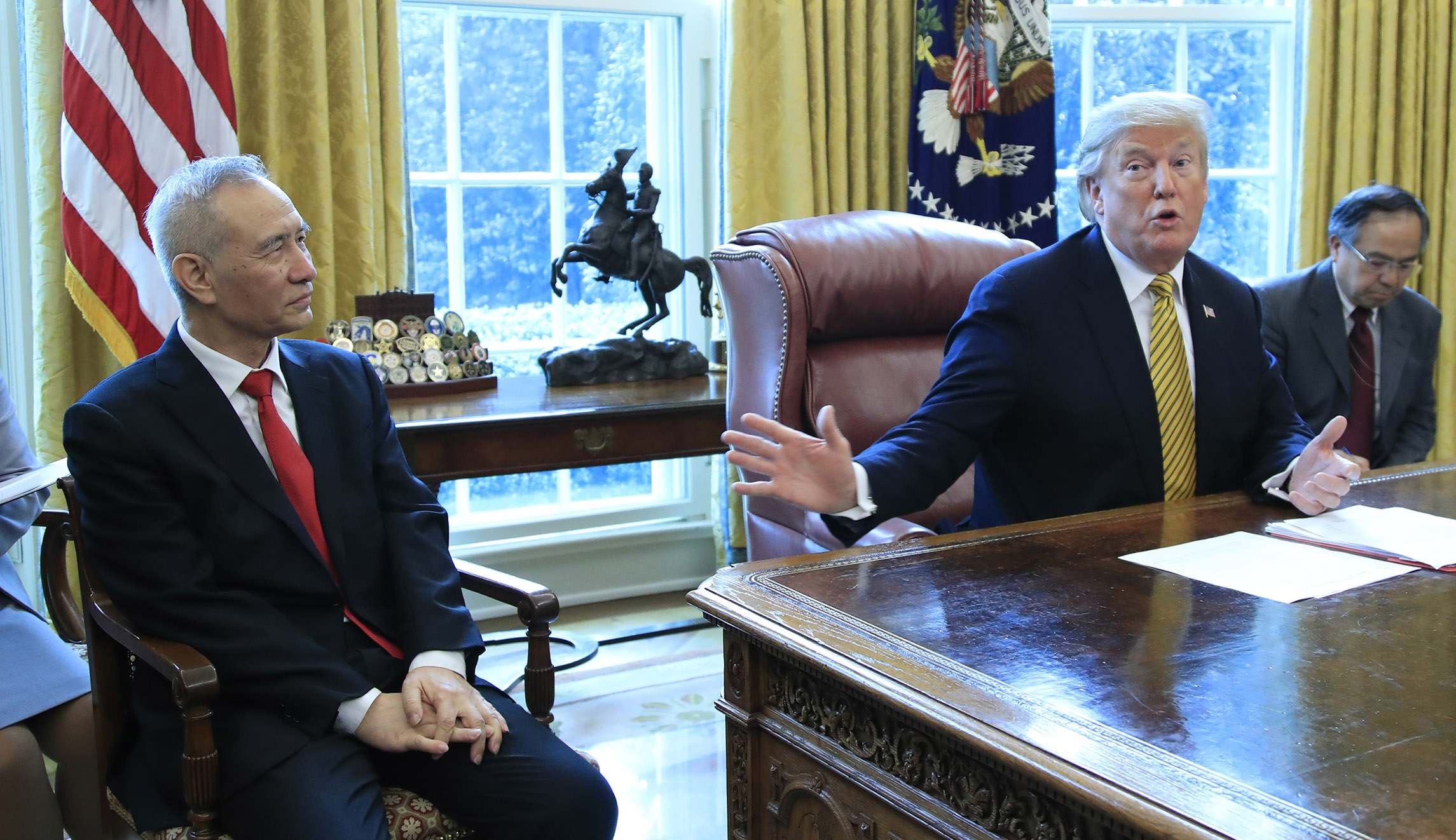China says problem is Trump demanding trade deal be in writing