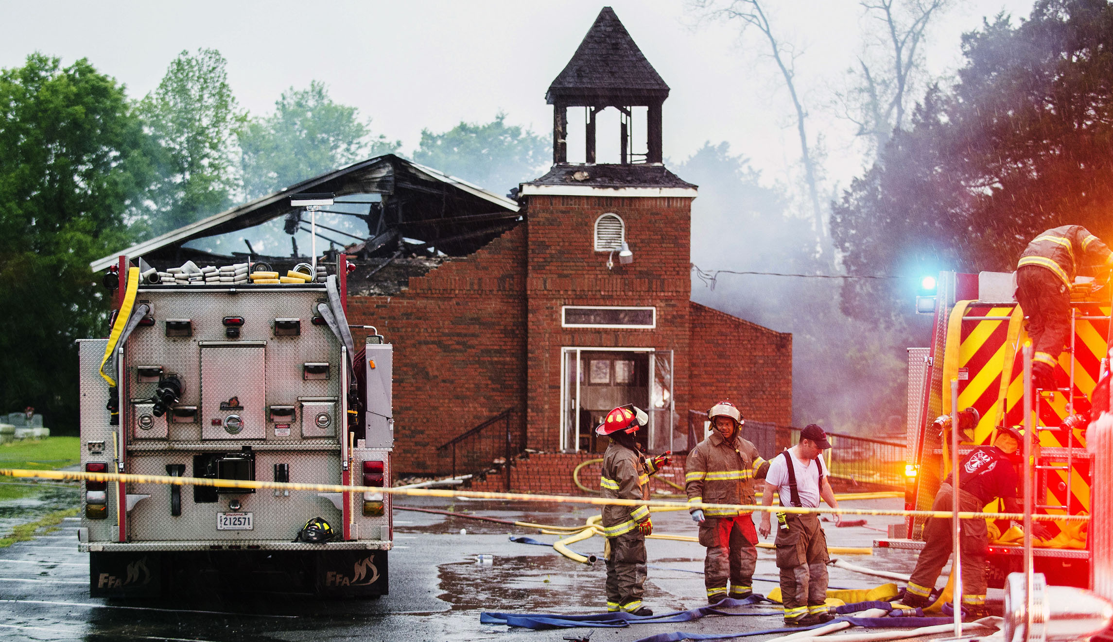 FBI joins investigation into fires at 3 black churches in Louisiana