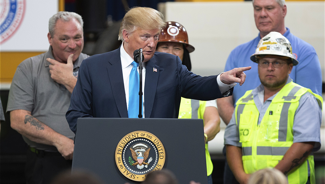 Trump connection with workers puts fear into union leaders