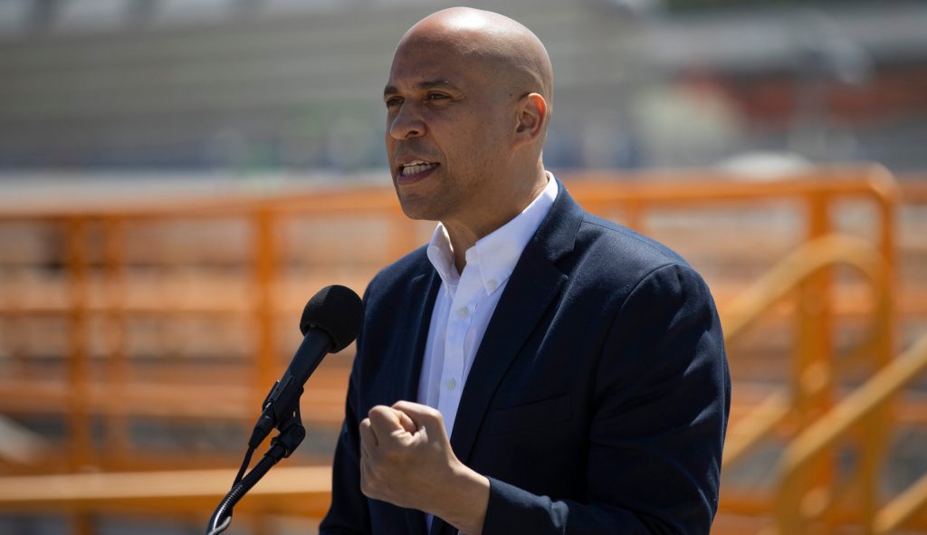 Cory Booker jabs at voting rights for incarcerated felons