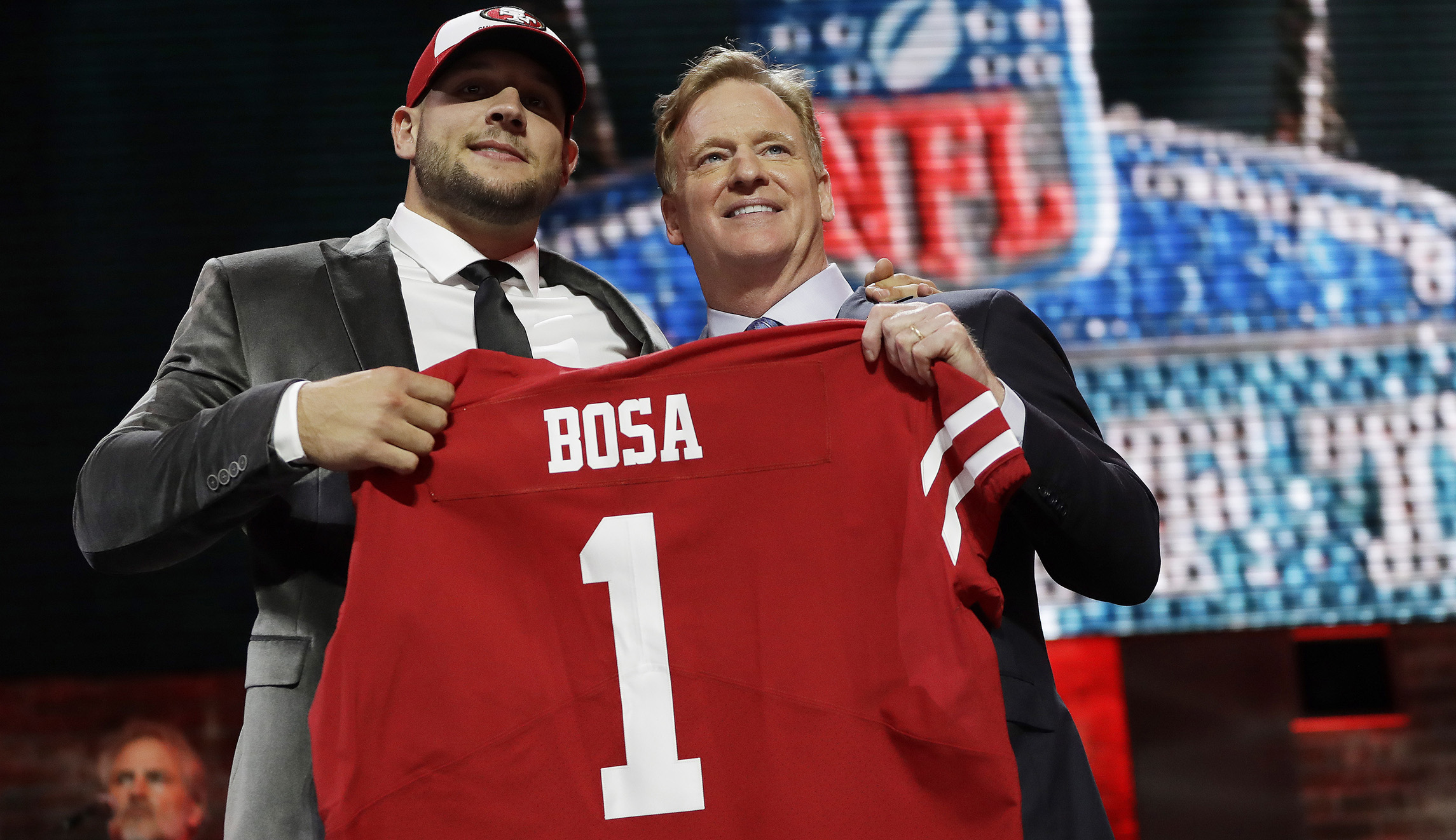 Trump praises NFL draft pick afraid San Francisco fans will criticize his support of the president