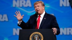 Trump pulls US out of arms control treaty at NRA gathering: ‘We will never surrender American sovereignty’