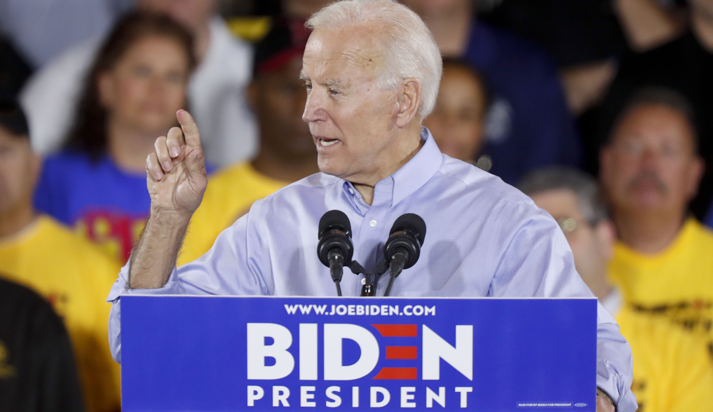 ‘Su-successful’ launch: Biden slurs and stammers through first campaign speech