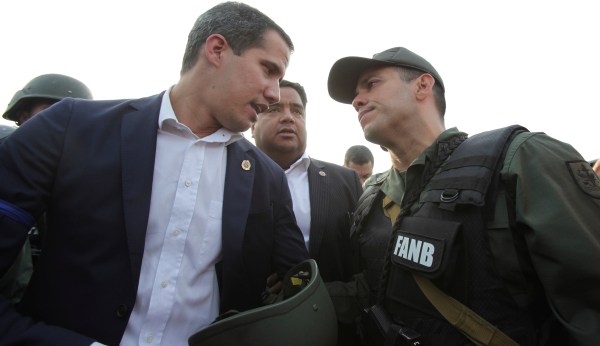 In Venezuela, a win for Guaidó would be a win for Trump