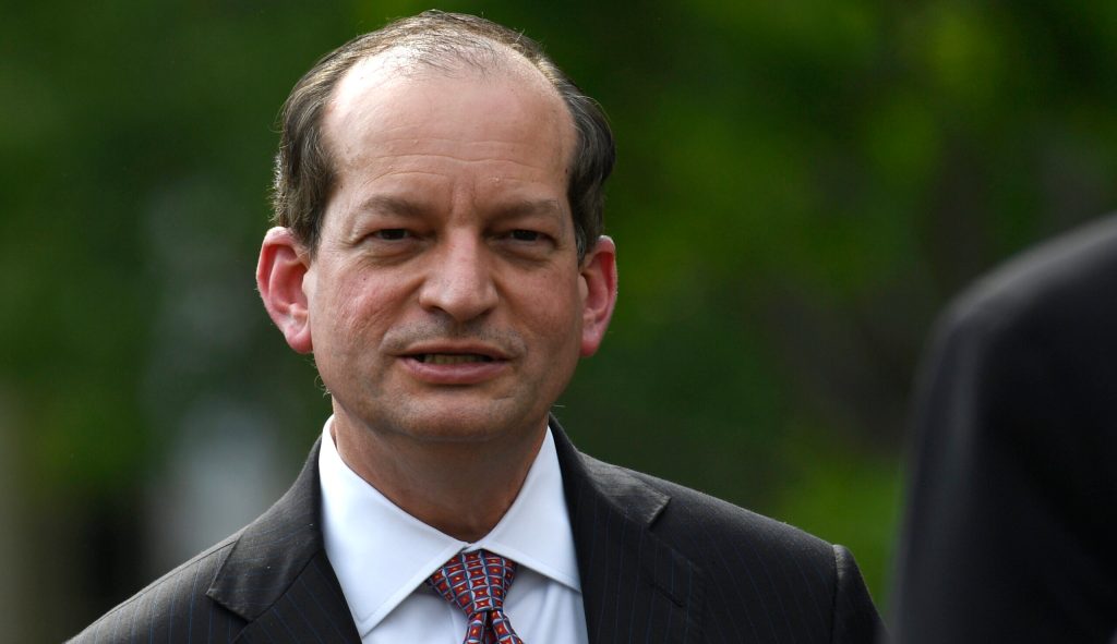 Democrats ramp up calls for Acosta to resign