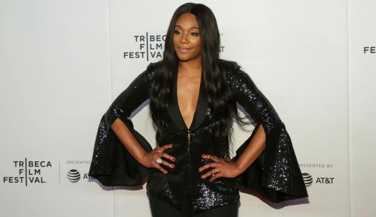 Actress Tiffany Haddish attends the screening for "Tribeca TV - Tuca and Bertie" during the 2019 Tribeca Film Festival at Spring Studios on Wednesday, May 1, 2019, in New York. 