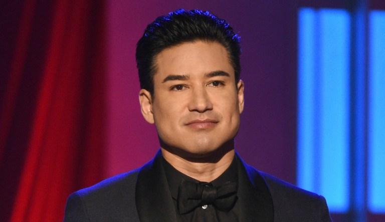 Mario Lopez is seen at an event.
