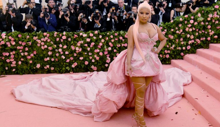 Nicki Minaj attends The Metropolitan Museum of Art's Costume Institute benefit gala celebrating the opening of the "Camp: Notes on Fashion" exhibition on Monday, May 6, 2019, in New York. 