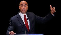 Cory Booker calls to enforce antitrust laws but dodges on which companies