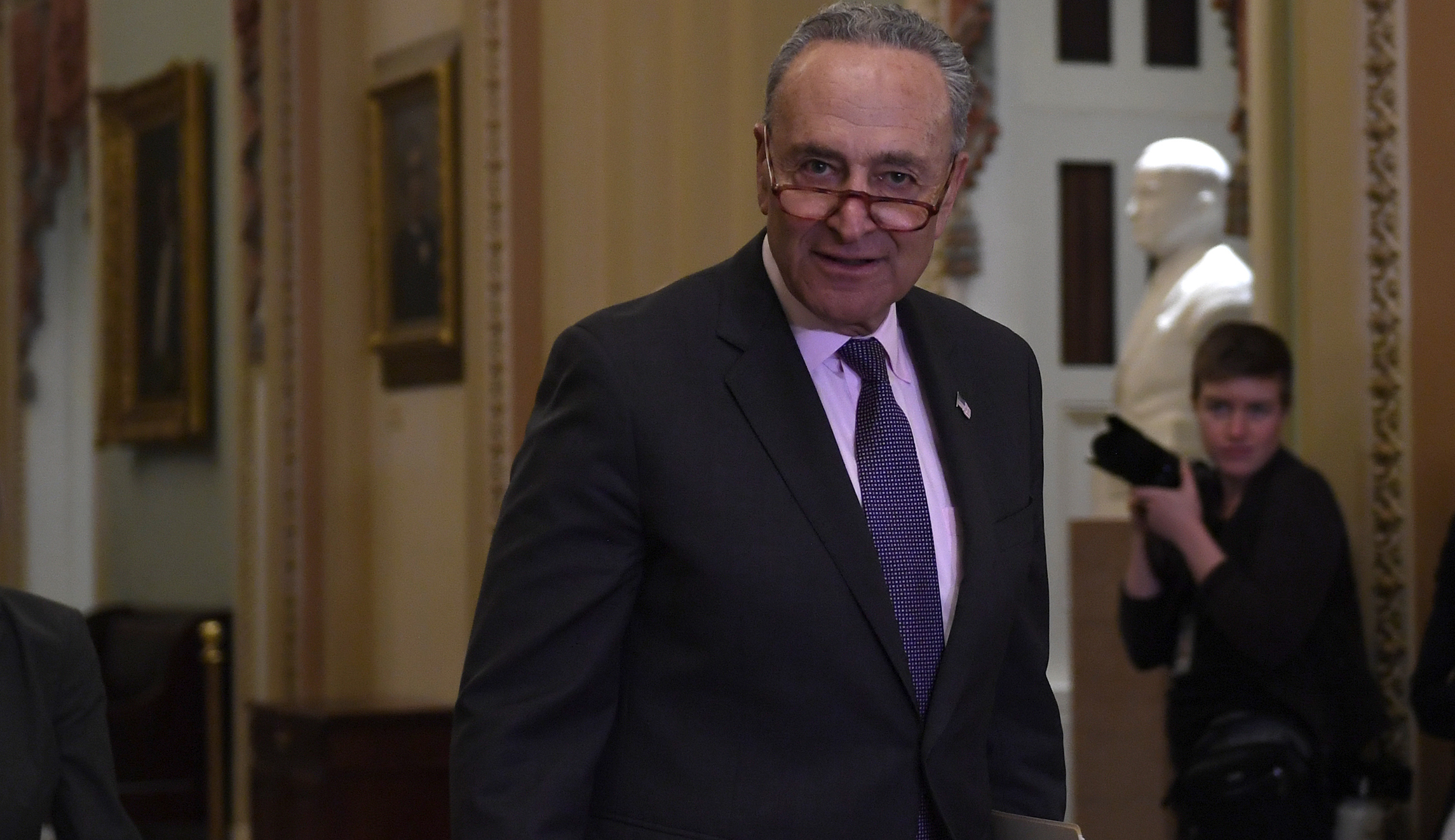 Schumer praises Trump’s decision to lift tariffs on Canada and Mexico
