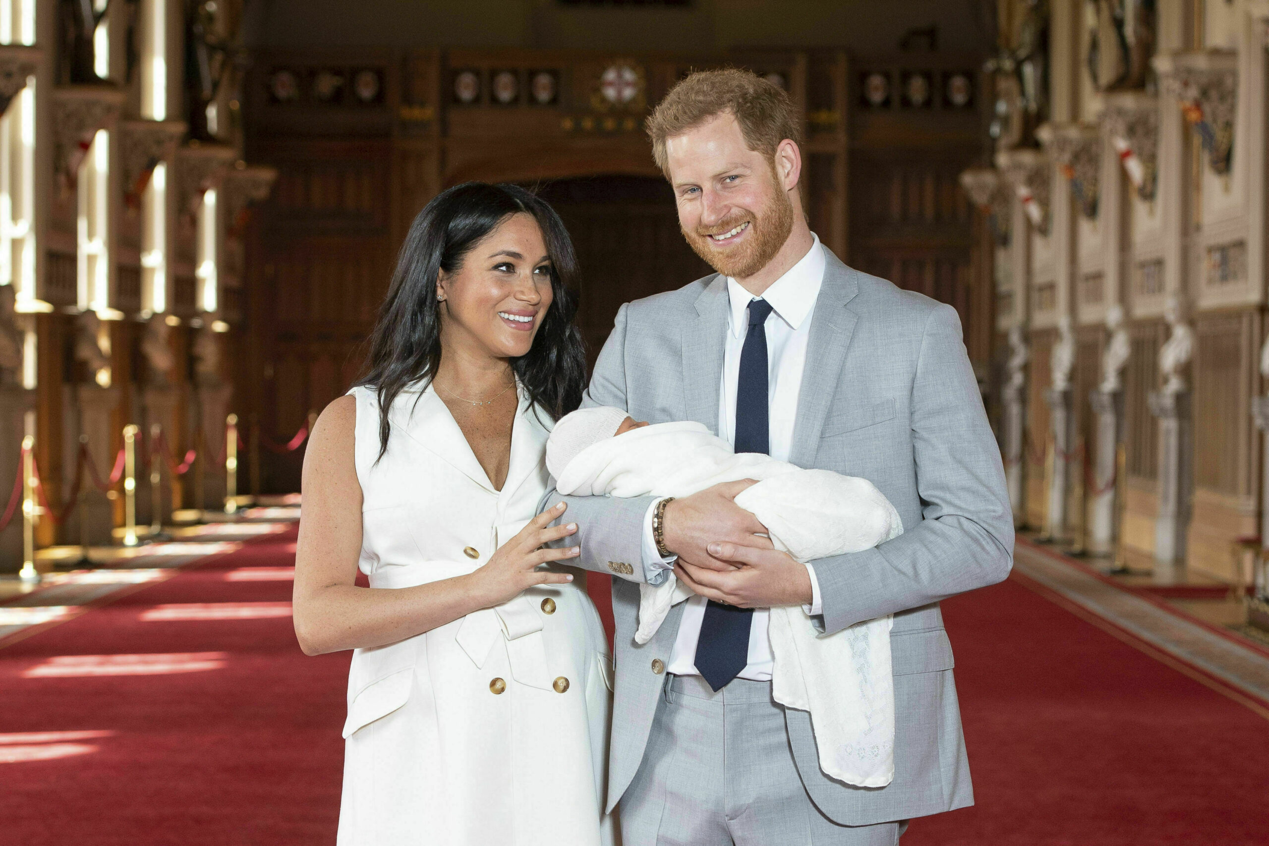 Prince Harry and Meghan Markle name son Archie Harrison Mountbatten-Windsor