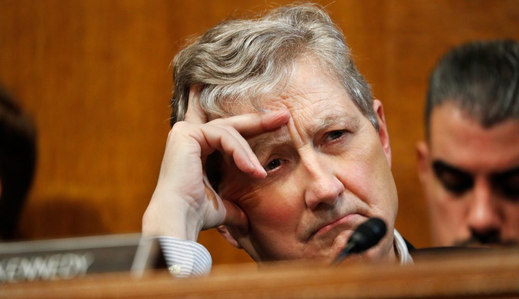 WATCH: Sen. Kennedy suggests Will Smith ‘slap some sense’ into Biden’s teleprompter