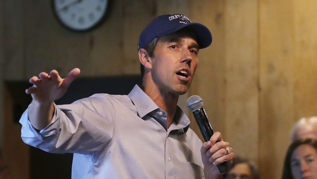 Beto O’Rourke: Border walls ‘contribute to death and suffering’ of asylum-seekers
