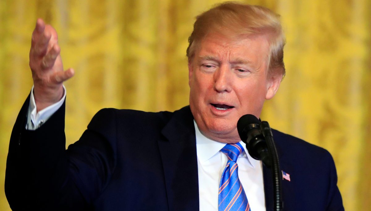 Trump continues to insist all is well with China