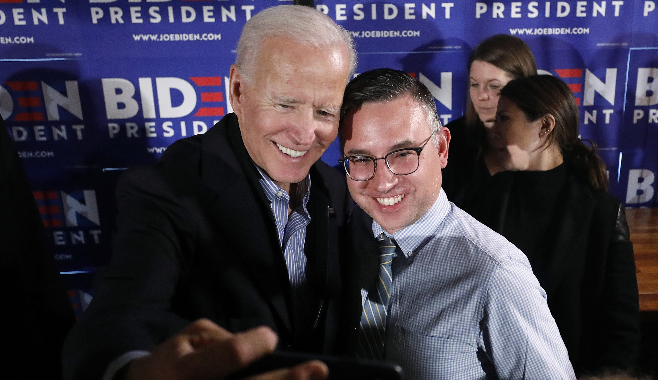 Front-runner in name only? Biden’s early advantage in New Hampshire fueled by his fame