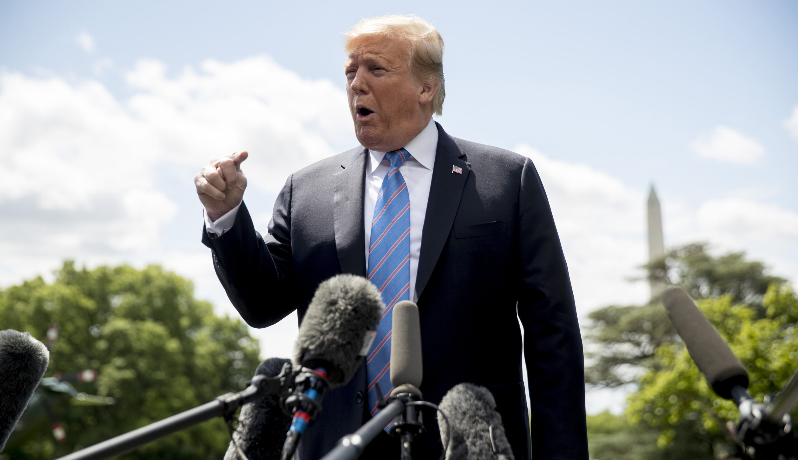 Trump says he did not order attorney general to probe Russian investigation origins